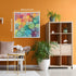 Rainbow Succulent Cactus Puzzle - 1000 Piece Colorful Gradient Plant Jigsaw for Women