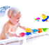 Baby Bath Toy - Beach Stacking Cups for Boys and Girls - 8 pcs Bath Tub Toys for Toddlers