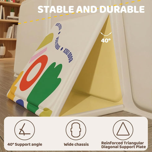 Wanchouse Collapsible Baby Bathtub for Newborn to Toddler, Foldable Toddler Bathtub with Drain Plug, Non-Slip Portable