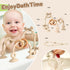 Baby Teething Relief Sensory Toys - High Chair Suction Cup Toys, Tactile Silicone Teether Developmental Toy for Babies