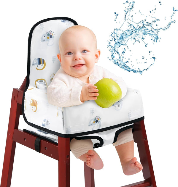 BALAPET Resuable 100% Waterproof High Chair Cover with Back Support for Restaurant,