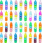 Tiusue 36 Pcs Pop Its Keychain Kids Valentines Party Favors Pop Its Fidget