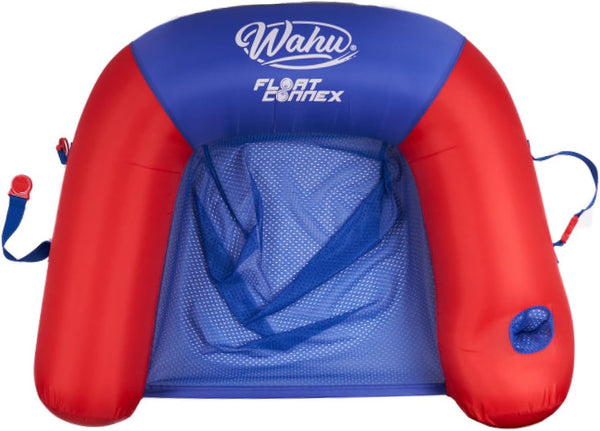 WAHU Float Connex Aqua Pool Seat with Connex Clips, Cupholder, and Inflate