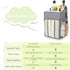 52+ 18.5" 10.5" 8" Maliton Changing Table Diaper Organizer - Baby Hanging Diaper Stacker Nursery Caddy Organizer