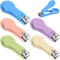 Qianyu 5 Pcs Baby Nail Clippers Fold Up Baby Nail Clippers Stainless Steel