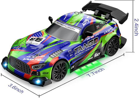 EOQIFJM Controller,1:24 4WD Drift RC Car for Electric Toy Car Hobby Racing Car Toys with High Speed RC Drift Cars