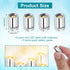 BTFO 10pcs Miniature Led Lights, Tiny Small Led Lights Battery Powered Balloon Mini Spot for Paper Lantern Party