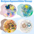 LOOMI 4PCS (6CM/2.93IN) Picking Pads, Seasonal Theme Sensory Fidget Toys Pads - Silicone Skin Picking Relief