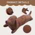 36 Inch Dachshund Dog Stuffed Animal Plush, Long Weiner Dog Body Pillow, Cute Large Plushies Decor Gift for Kids
