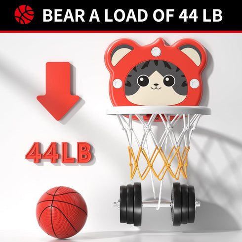 Bennol Toddlers Basketball Hoop, Indoor Mini Basketball Toys for 2-5 Year Old Boys, Birthday Gifts