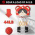 Bennol Toddlers Basketball Hoop, Indoor Mini Basketball Toys for 2-5 Year Old Boys, Birthday Gifts
