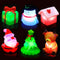 Christmas Bath Toys for Toddlers 1-3: 6 Packs Light-Up Floating Baby Toddler
