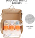 Backpack CEI-CEI Neoprene Diaper bag Waterproof Baby Changing Bags for Mom and Dad with Changing Pad Large Travel