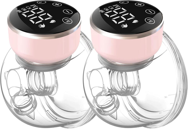 NaNaLazy Wearable Breast Pump Hands Free of Longer Battery Life & LED