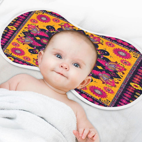 YEGAME Set 1 11 22 Inch Muslin Baby Burp Cloths of - Mandala Super Absorbent Cotton Burping Rags Soft Baby Washcloths