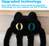 Long Cat Plush Pillow, 39" Cute Black Kawaii Soft Plushies, Big Stuffed Animals Gift for Kids Girlfriend