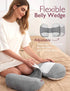 Momcozy Plus W Shaped Pregnancy Pillow for Sleeping - Adjustable Maternity Pillow for Side Sleepers - Portable Wedge