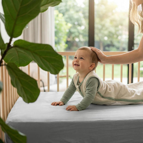 (2-Pack) (28x52x8in) Baby Crib Sheets for Boys Girls, Soft Fitted Sheets for Standard Crib Toddler Mattress, Breathable