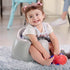 4+ Nuby My Floor Seat - Portable Baby Chair with Soft Foam Cushion, Safety Harness, and High Back Design - Months