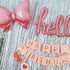 Bow Balloon Bowtie Pink Foil Mylar Balloons for Wedding, Bridal Shower, Gender Reveal Party Decoration (5PCS)