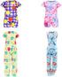 23 6 Sets 3 8 11.5 inch Pcs Doll Clothes and Accessories Including Bathrobes Pajamas, Towels, Headband, Slippers
