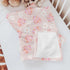 Selgkds Summer 40x50inch Boho Beach Seashells Floral Baby Blankets for Girls Boys Pink Conch Flowers Infant Toddler