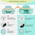 3-36 Upgraded Blublu Park Wider U-Shape Inflatable Sit Me Up Floor Seat for Baby Months, Travel Portable Baby Chair