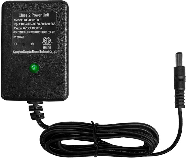 6/12/24 Volt Battery Charger for Kids Ride On Toys, Compatible with Best Choice and Kidzone Bumper (6V1A-R)