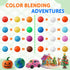 Mythcloud 24 Pack 16 3 4 5 6 7 8+ Stocking Stuffers for Kids - Colors DIY Playdough Bulk Classroom - Christmas Stocking