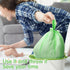 Honoson 1200 Count Baby Disposable Diaper Bags Scented Diaper Sacks with Tie Handle Disposal Baby Poop Trash Bags Waste