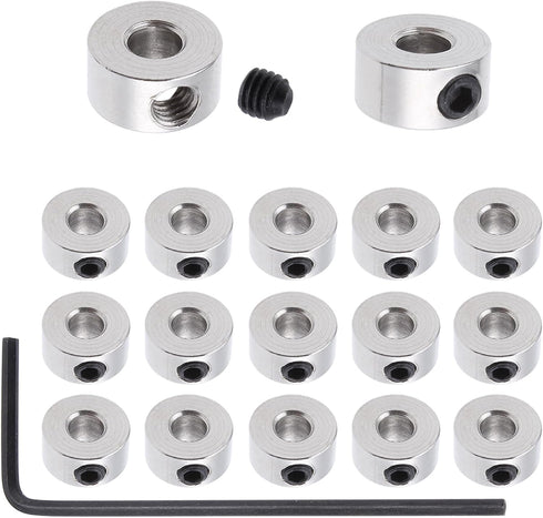 Hobbypark 15pcs 1/8" Plated Landing Gear Stopper Set Wheel Collar 8x3.1mm /