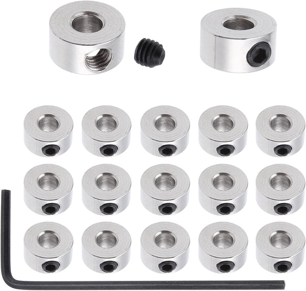 Hobbypark 15pcs 1/8" Plated Landing Gear Stopper Set Wheel Collar 8x3.1mm /