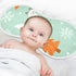 decor gift 4 Pack 22x11in Cotton Burp Cloths Muslin Breathable Merry Christmas Fox White Green spit up Rags for Babies