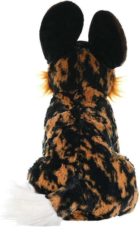 Wild Republic Cuddlekins African Wild Dog Plush, Stuffed Animal, 12 Inches - Gifts for Kids
