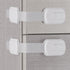 DOMILE (12 pack) Baby Proofing Straps Locks, Child Safety Locks for Cabinet, Drawers, Fridge, Dishwasher, Cupboard