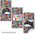 Game On! Video Gamer Birthday Party Mini Chocolate Candy Bar Sticker Wrappers - 45 Labels by AmandaCreation