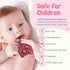 Set 3+ Silicone Baby Teething Toys, Soft Teether for Sore Gums, BPA Free Chew Toys for Infants Months, Textured