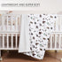 david's kids Minky Baby Blanket for Boys Girls, Soft Lightweight Micro Fleece Receiving Blanket with Double Layer, 30 x