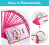 Lilias 4.3 3.14 Inch, 35 Set Food Flash Cards, Toddler Learning Toys, Preschool Learning Toys, Homeschool Supplies