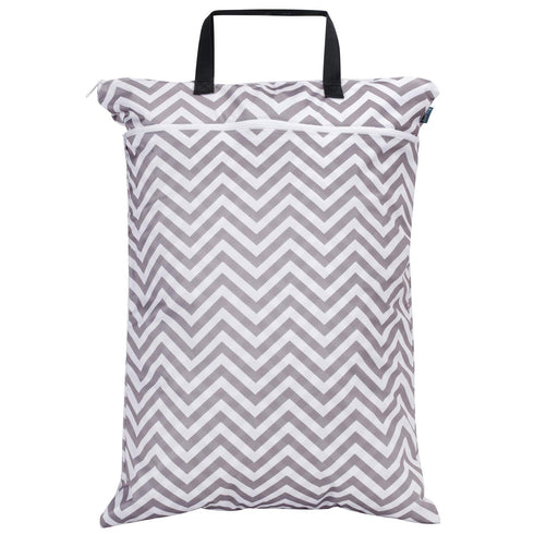 Teamoy Travel Hanging Wet Dry Bag - 24.7 x 18 inches for Cloth Diapers Organizer Tote Bag