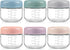 NETANY 6 Pack 4 oz Glass Baby jars with Airtight Lids, Glass