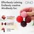 Set 8) ONO Signets Silicone Magnetic Balls with Textured Dimples, Bumps, and Waves | Fun to Play with Fidget Toy