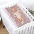 Psesaysky Daisy Changing Table Cover Waterproof Nursery Pad Change Cover Breathable Stretchy Diaper Changing Cover Soft