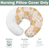 Summer Vintage Sun Baby Nursing Pillow Covers for Boy Girl Boho Sunshine Nursery Feeding Pillowcase for Breastfeeding