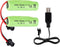 FPVERA Rc Car Battery - 2 Pack 500mah 3.7V Li-ion Rechargeable for RC Stunt Cars and Trucks