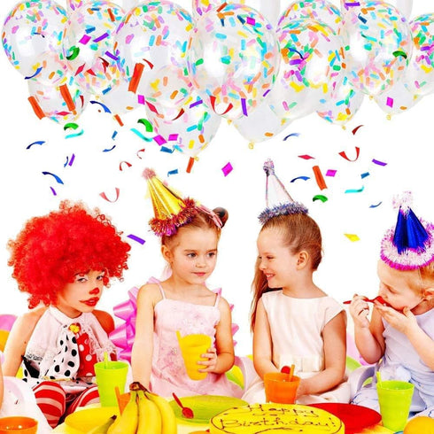 Party Balloon Birthday Balloons Pack, Ice Cream Sprinkle Balloons (24PCS)