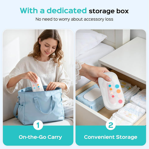 C52 Trimmer 5 6 COSLUS Rechargeable Baby Nail File: Cordless Baby Nail Electric with Speeds & Grinding Heads for Baby