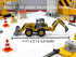 1:40 Construction Trucks Toy Semi-Alloy Simulation Model Lights & Sounds Educational Engineering Vehicle for Kids