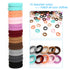 Toddler Hair Ties, Kids Hair Ties, Small Hair Bands, Girls Elastic Ponytail Holders, Diameter 0.97 Inch