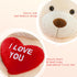 Giant Teddy Bear Stuffed Animal 52" - Big Plush Toy with Heart, I Love You Teddy Bear Gift for Kids